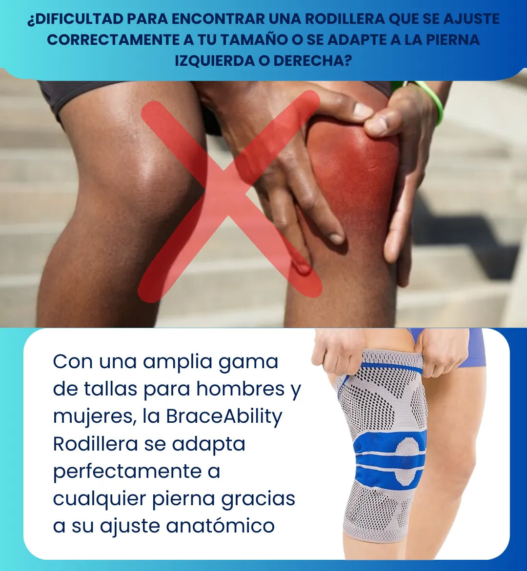 BraceAbility Rodillera® Promocion 2X1🎁