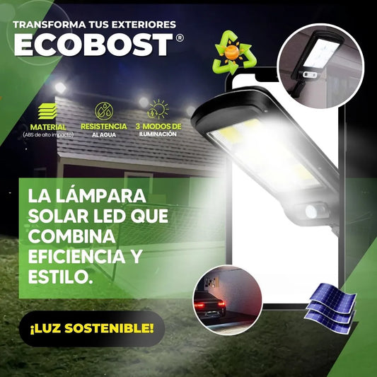 EcoBost®  Lampara Solar Ecologica 300W